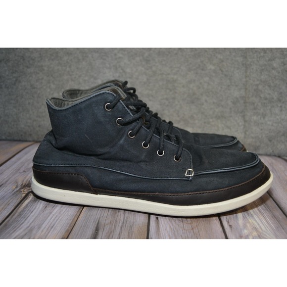 OluKai Other - OluKai Nalukai Kapa Boots Mens 10 Blue Chukka Lace Up Lined Casual‎ 10377-4019
